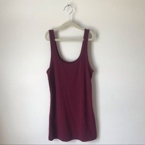 Imperial purple tank top
